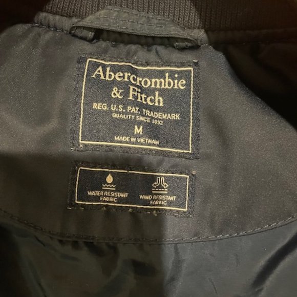 Abercrombie & Fitch MA-1 Bomber Navy Jacket - Women's Medium - Picture 7 of 7